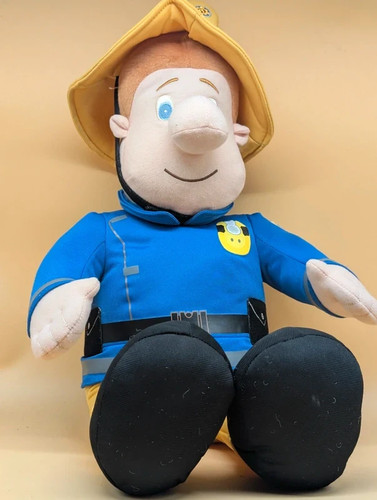 Fireman sam plush soft - fireman,