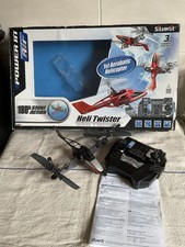 Silver lit Heli Twister Remote Control Stunt Helicopter