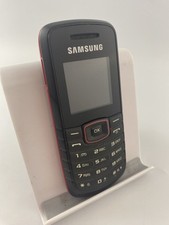 Samsung E1080i Black & Red EE Network Single Sim 1.52" GSM Mobile Button Phone