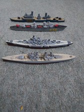 Vintage Die Cast Ships x2- Matchbox Sea Kings 1976, plus two model ships