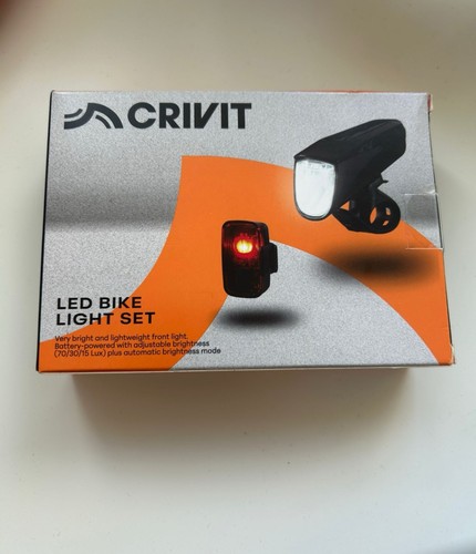 Crivit led bike light - bike,