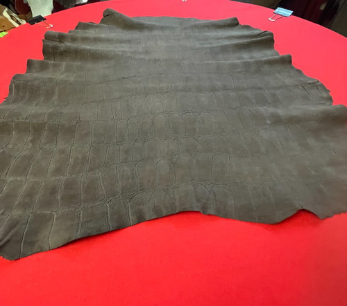 Leather hide goat skin brown - skin,