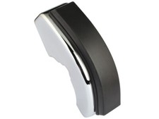 FRONT BUMPER CHROME OVERIDER (HORN) WITH RUBBER. PORSCHE RIGHT 911 1965-73 - 