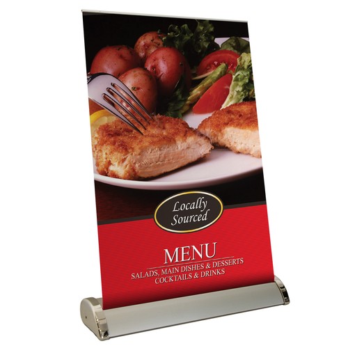 Desktop roller banner display - roller,