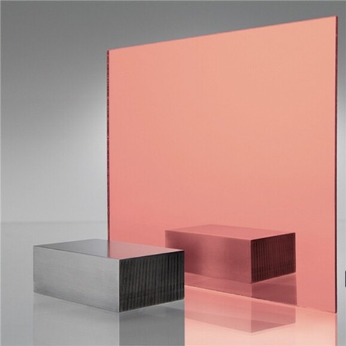 Rose gold mirror acrylic - rose, sheet