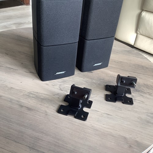 Bose double cube speakers - double,