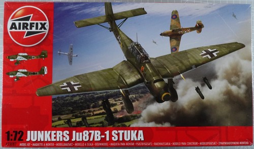 Airfix junkers ju87b - junkers, ju87b-1