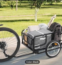 Bike cargo trailer folding - bike,