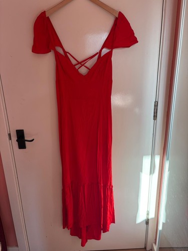 Red strappy urban outfitters - strappy,