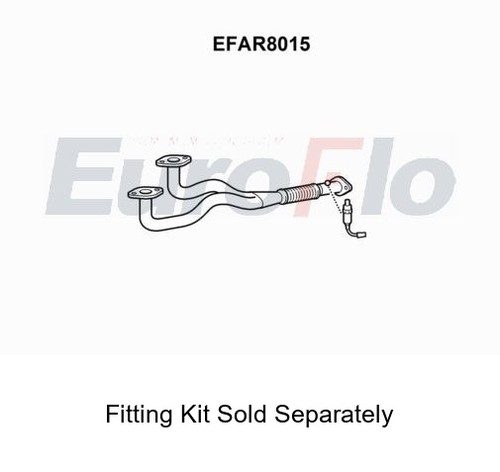 Pipe front exhaust - pipe, system