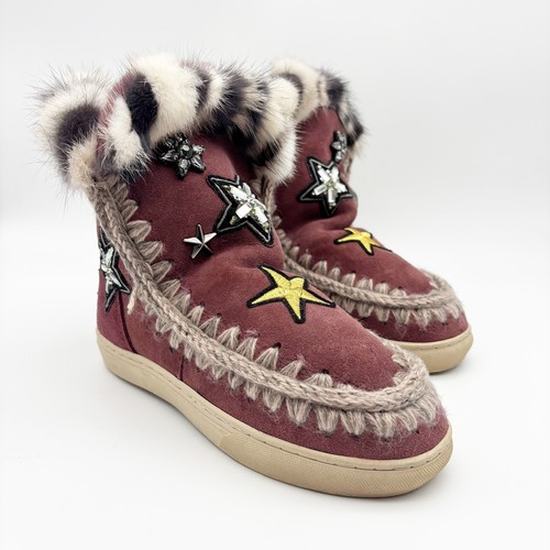 Mou purple eskimo sneaker boot - sneaker,