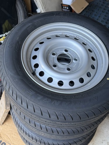 Here have four wheels and - four,