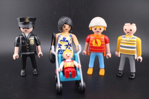 Playmobil people figures - x5,