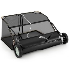 Costway 126cm tow behind lawn - 126cm, tow-behind