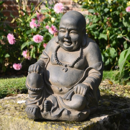 43cm sitting buddha garden - 43cm.,