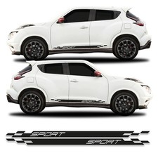 Sport Side Stripes  Vinyl Decal Stickers Graphics Fits Nissan Juke Nismo RS F15