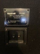 Soundlab Speakers 200w x2