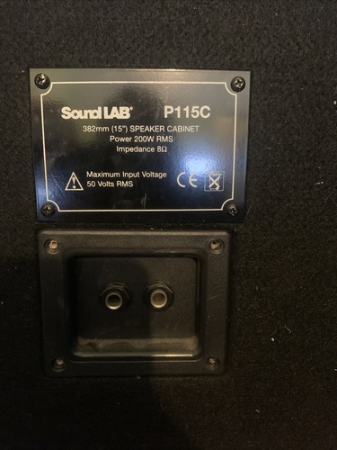 Soundlab speakers 200w - 200w, x2