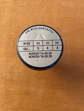 Daniels DMC K340 Electrical Crimp Tool Turret AFM8 aerospace used Amphenol