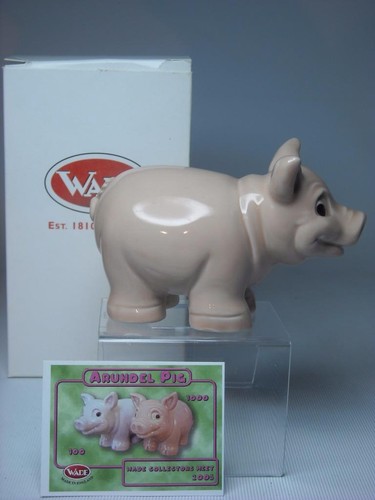 Wade arundel pink pig figurine - pig,