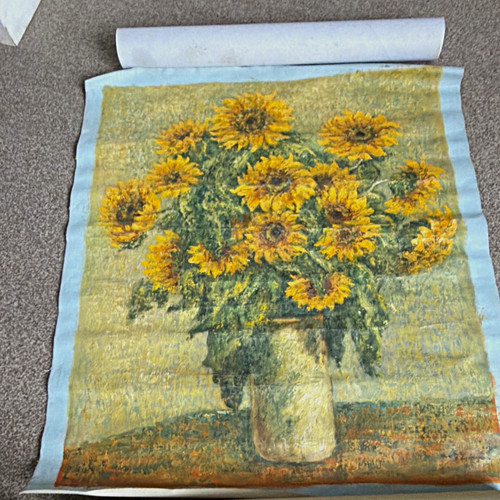 Impressionist sunflower - impressionist,
