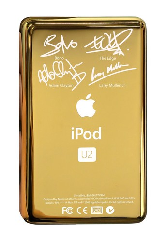 New gold edition ipod - u2,