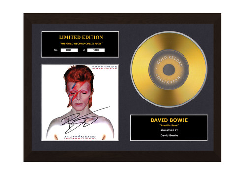 David bowie signed - bowie,