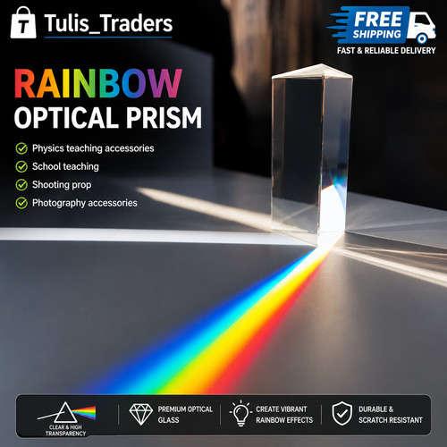 Crystal glass prism - crystal,