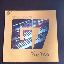 Any Fans Of Tony Pegler? Signed Vinyl LP . Excellent Vinyl Technics SX-G7 Organ