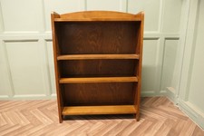 A Good Oak Open Bookcase