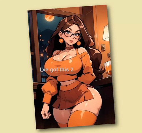 Fridge magnet velma - magnet,
