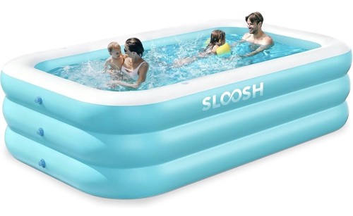 Inflatable swimming pool - inflatable, for