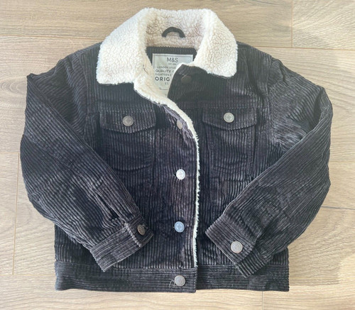 Girls black corduroy - black,