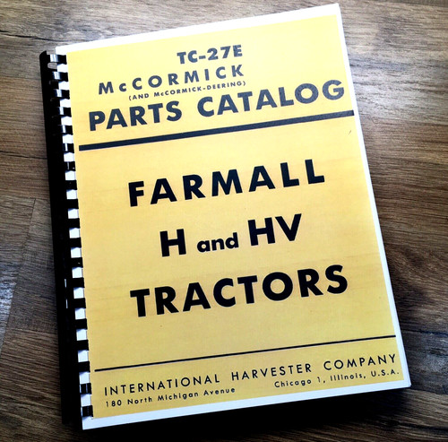 Farmall international hv - h,