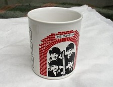 Very Nice Vintage Liverpool Cavern Club / Street Signs Beatles Mug.