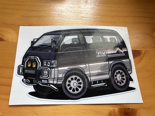 Mitsubishi delica cartoon - delica,