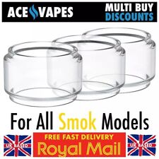 3x SMOK Bulb Bubble Fatboy Fat Boy Glass Pieces All SMOK Kits and Tanks 2ml TPD