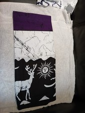 100% Cotton Men Sarong Purple