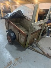 Small Trailer with Cover Used