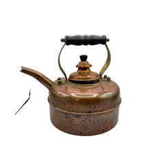 Vintage Simplex Patent Solid Copper Tea Kettle – Made in England