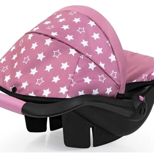 Pink doll car - pink, canopy