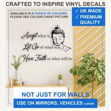 HAVE FAITH BUDDHA WALL ART