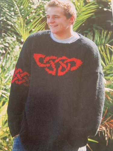 Knitting pattern 1829 mens - pattern,
