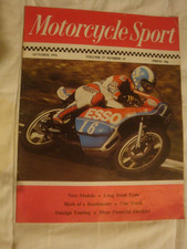 Motorcycle Sport Magazine October 1976; Ural Sidecar Outfit, Dunstall Suzukis