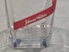 Promotional Johnnie Walker Red Label Whisky Square Heavy Tumbler Mixer Glass GC
