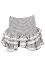 JULIET DUNN GREY COTTON MINI