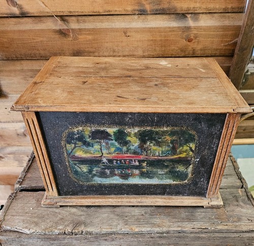 Antique french oak folk art - antique,