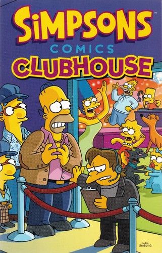 Simpsons comics clubhouse by - comics,