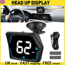 Universal GPS Speedometer Car Motorcycle HUD MPH Digital Display Overspeed Alarm
