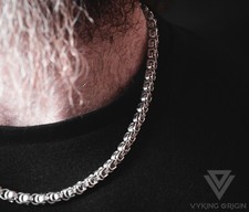 Mens Silver Chain Necklace